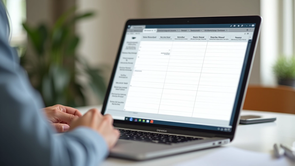 Tableau de calendrier éditorial avec dates, thèmes et statuts de contenu